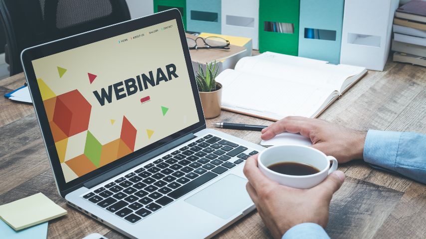 Attend legal webinars