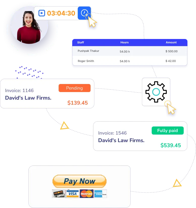 law firms and lawyers legal billing process