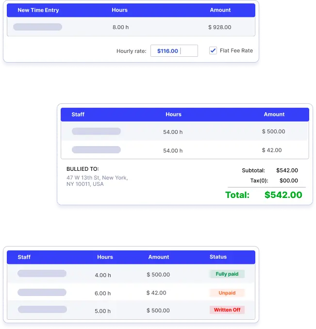 law firm billing software